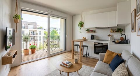   2 PIECES, BALCON, PARKING Appartement - 2 pièce(s) - 43 m²