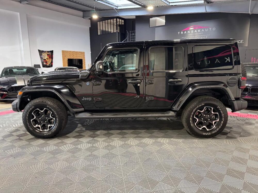 Wrangler Unlimited 4xe 2.0 l T 380 ch PHEV 4x4 BVA8 Rubicon 2022 occasion 35520 La Chapelle Des Fougeretz
