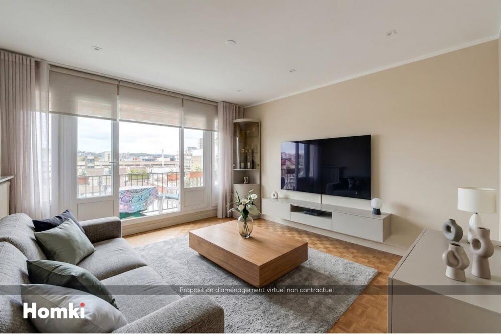 Appartement T3 de 55 m² à Boulogne-Billancourt 92100, Boulevard Jean Jaurès
