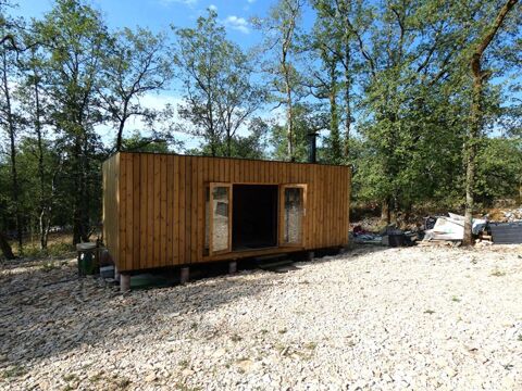   Maison bois 25 m2 / terrain boisé 2185m² Maison - 1 pièce(s) - 25 m²