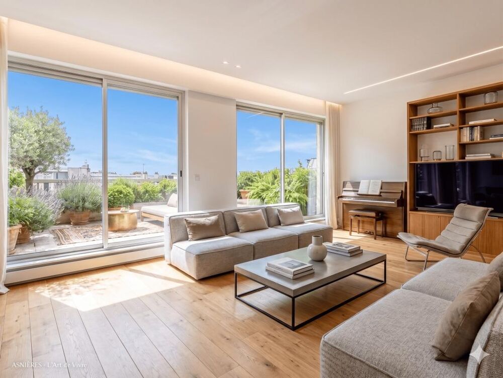 * * 4 PIECES en ETAGE ELEVE -TERRASSE 15m2 - PARKING- Proche Métro Ligne 4 et 13