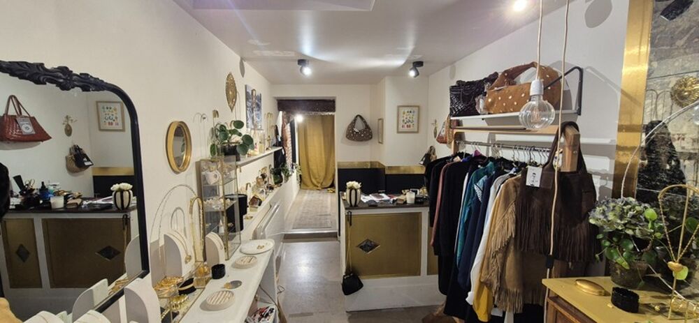   Droit au bail – Boutique 25 m² + cave – Emplacement N°1 Rouen Rive Droite (rue piétonne) 
