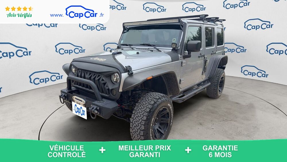 Wrangler 2.8 CRD 200 4WD Sahara 2015 occasion 83720 Trans En Provence