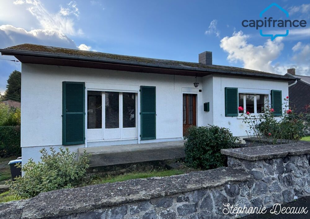 Vente Maison ? À VENDRE À FOURMIES – MAISON PLAIN-PIED AVEC JARDIN – 71 m² – 92 000 € Fourmies