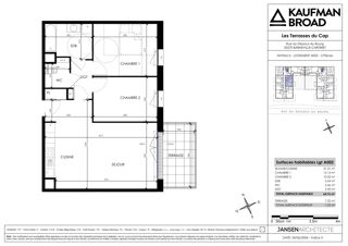  Appartement � vendre 3 pi�ces 65 m�