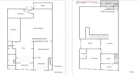   IMMEUBLE PROFESSIONNEL 844 M² – FORT POTENTIEL DE RESTRUCTURATION – CHÂTEAUROUX 