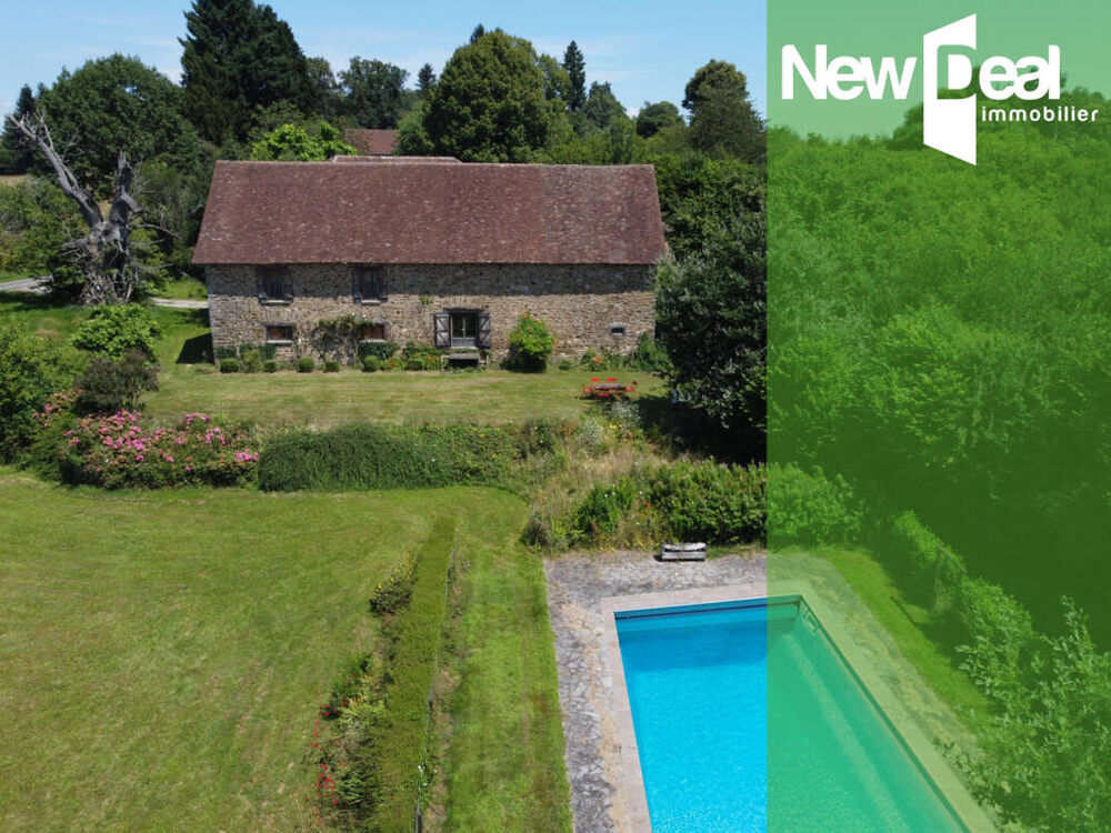 Propriété de charme 300 m² avec piscine et 1,5 ha  calme absolu