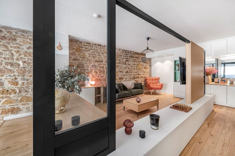 Coup de coeur assuré ! Appartement triplex T4 Lyon 3 quai Augagneur