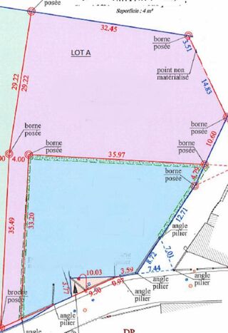  Terrain  vendre 1205 m