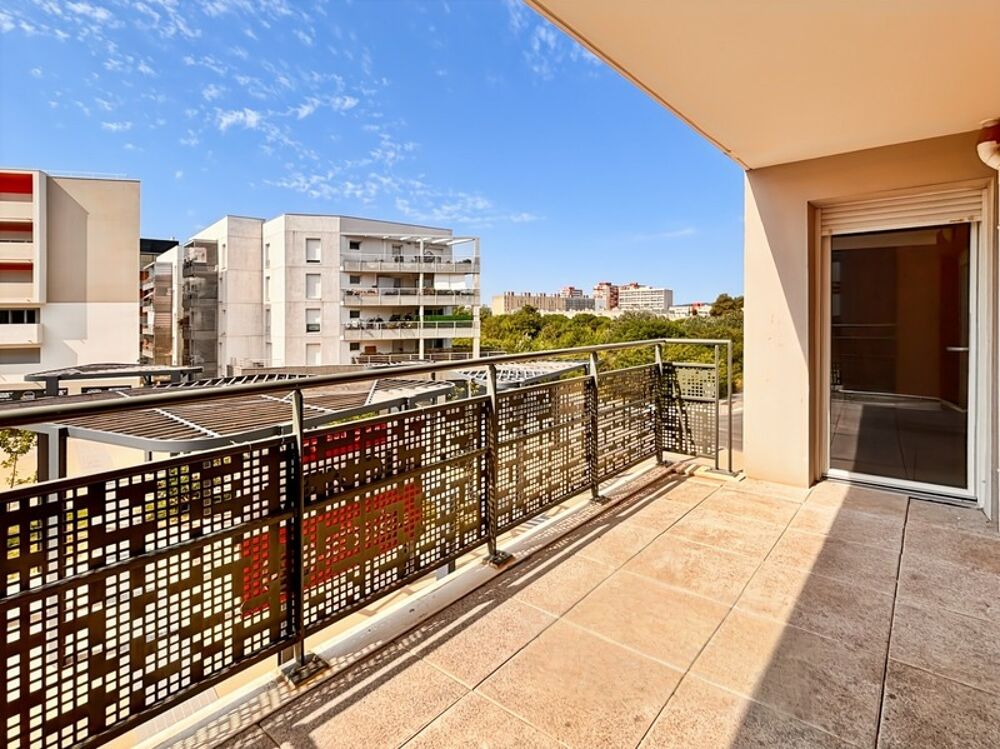 Appartement T3 lumineux avec grand balcon et parking sécurisé  Montpellier