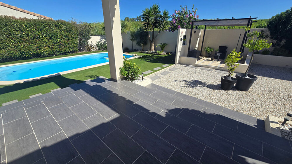 Exclusivité ! Maison à vendre 5 pièces SAUVIAN (34) piscine, garage, sans vis à vie, proche de la mer