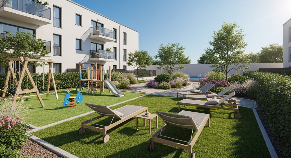 Vente Appartement STUDIO de 28m² + UNE TERRASSE ET UN JARDIN - ECHIROLLES Echirolles