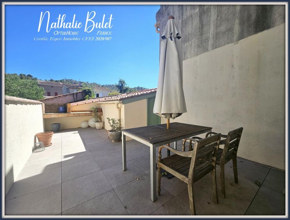 Vente Appartement APPARTEMENT T3 AVEC TERRASSE À SAINT-CHINIAN – CENTRE-VILLAGE, AU CALME Saint chinian