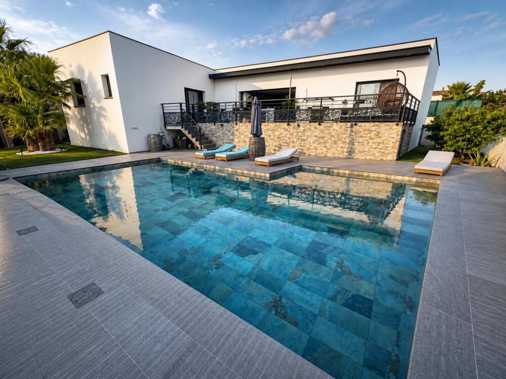 Vente Maison SÉRIGNAN – VILLA CONTEMPORAINE 160 M² – 5 CHAMBRES – PISCINE – À 800 M DE LA PLAGE Serignan