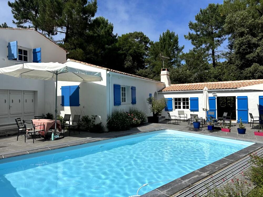 Vente Maison Maison familiale 7 chambres Piscine - Bois de la Chaise190 m2 Noirmoutier
