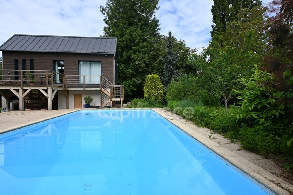 Vente Maison Ile de Vaux sur Seine - Maison 7 pièces de 186m2, 4 chambres, dépendance et piscine; sur terrain de 1912m2 Vaux sur seine