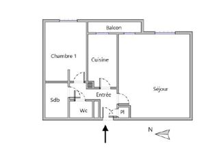  Appartement à vendre 2 pièces 50 m²
