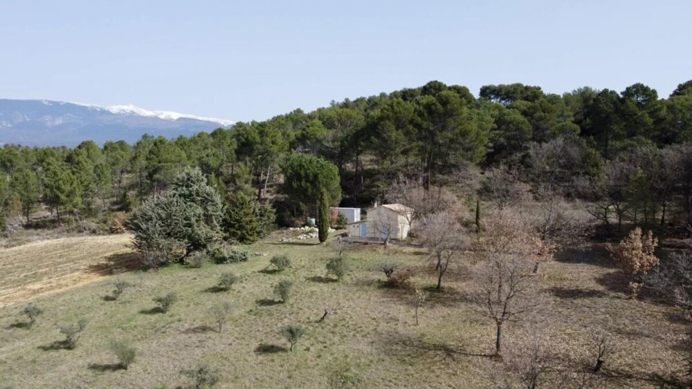 Cabanon à rénover sur 1,5 hectare de nature à Mormoiron