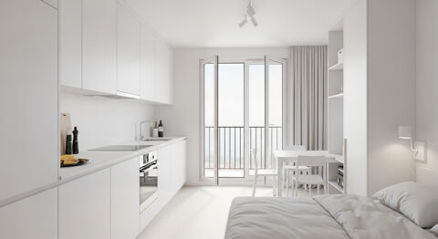   Louer vous coûte déjà cher. Acheter peut vous construire un patrimoine. STUDIO de 34m² + UNE TERRASSE - LA FLÈCHE Appartement - 1 pièce(s) - 34 m²