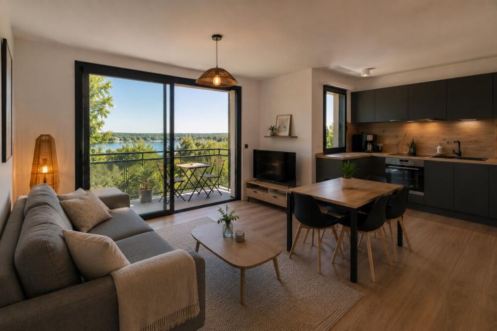 Vente Appartement Grand T3 avec VUE dégagée, terrasse et parking Bordeaux