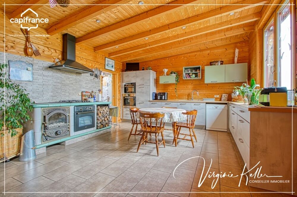 Vente Maison Maison de ville 6P de 123m² habitables à vendre en Viager Occupé à WALDHAMBACH (67) sur une parcelle de 857 m² - Sous-sol total Waldhambach