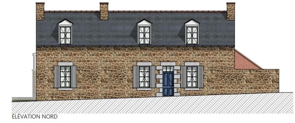 Vente Maison LONGÈRE EN PIERRES À RÉNOVER – FORT POTENTIEL – SAINT-BRIEUC CENTRE Saint brieuc