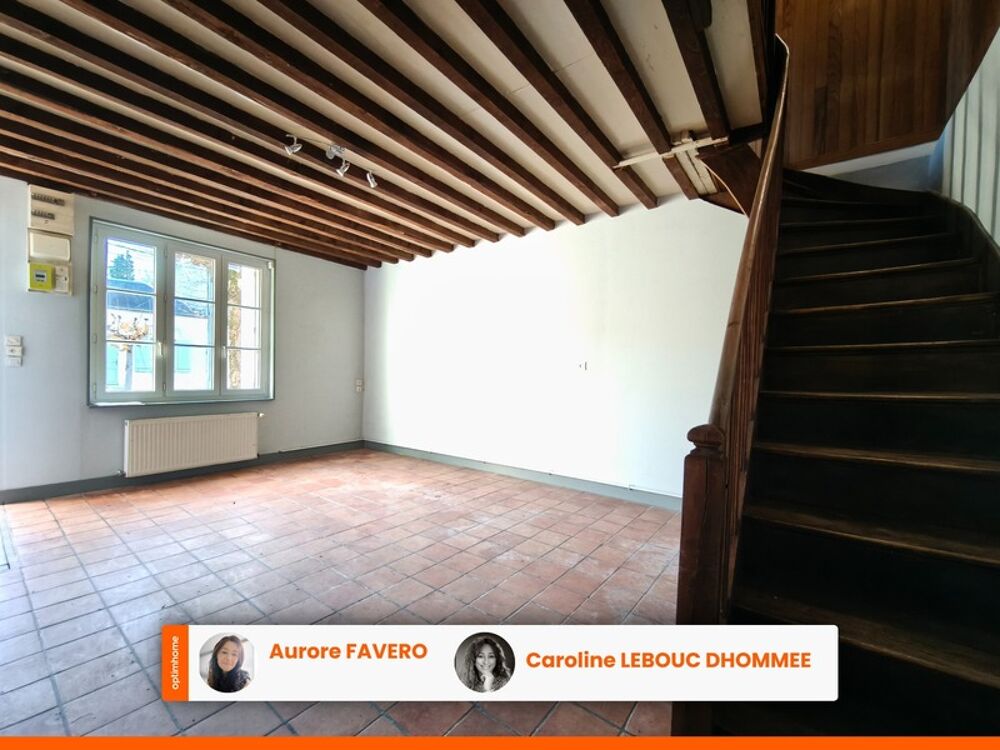 Maison de ville, 3 chambres et jardin centre Mortagne au Perche (61)