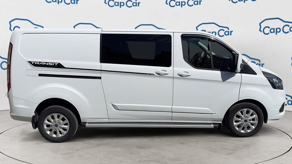 Transit Custom Cabine Approfondie L2H1 2.0 TDCi 130 Sport - 6 places 2018 occasion 22000 Saint Brieuc