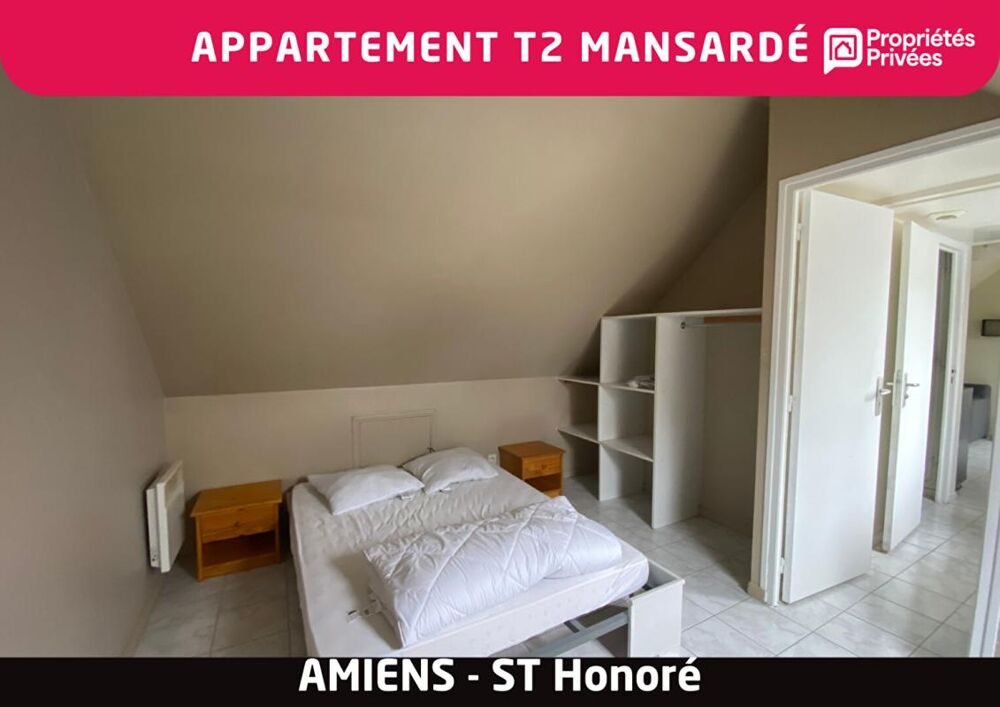 Vente Appartement Appartement  T2  mansardé - Amiens Quartier St Honoré-Jeanne d'Arc - Vente Interactive Amiens