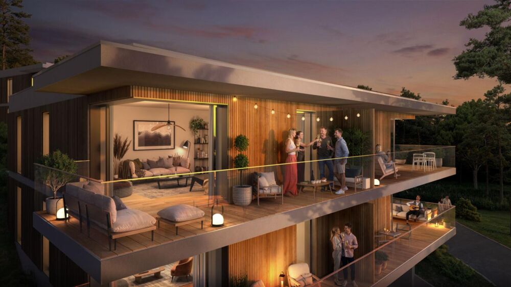 PROGRAMME NEUF : HARDELOT PLAGE T3 bis 72.7m2