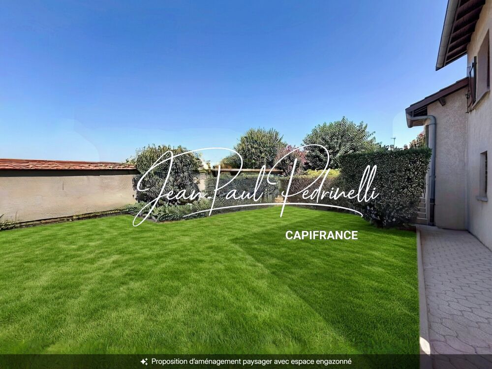 CALUIRE-ET-CUIRE Coeur Vassieux - Maison 4 pièces et spacieux double garage et espace rangement - Terrain plat 770 M² piscinable