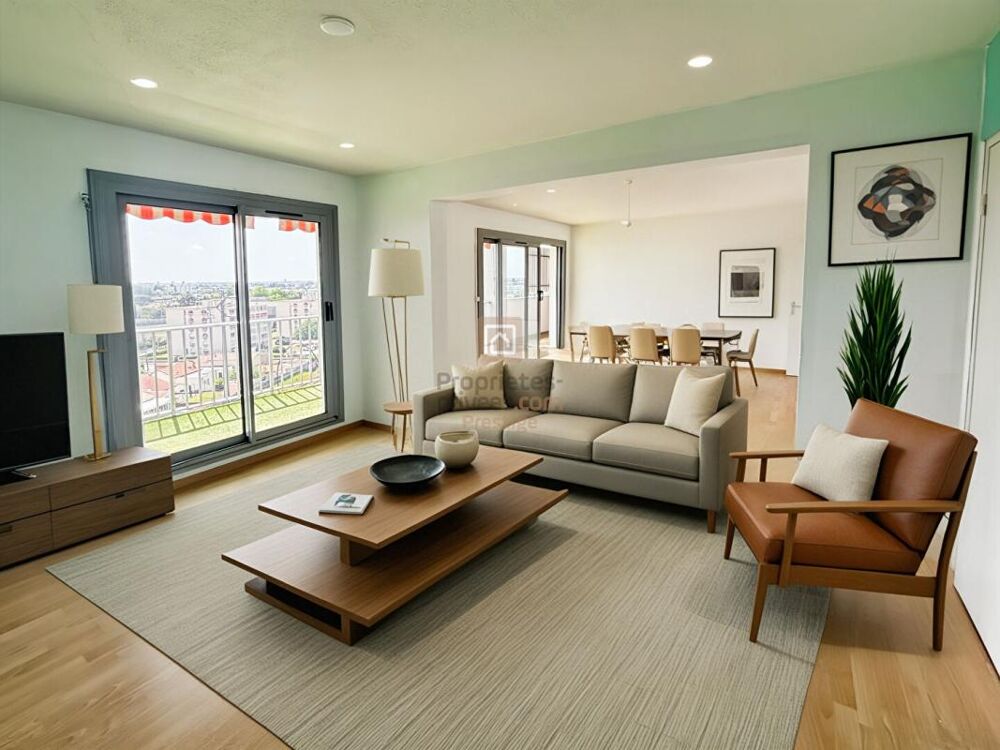 Vente Appartement BORDEAUX  CAUDERAN Appartement de trois pièces avec terrasse, balcon ascenseur cave et parking Bordeaux