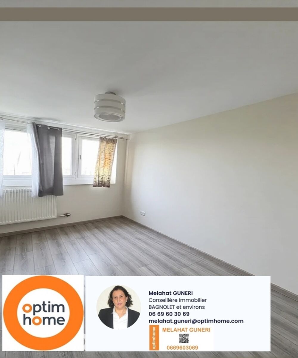 Appartement à vendre 3 pièces 71m2 BAGNOLET ET PLACE PARKING 230 000€