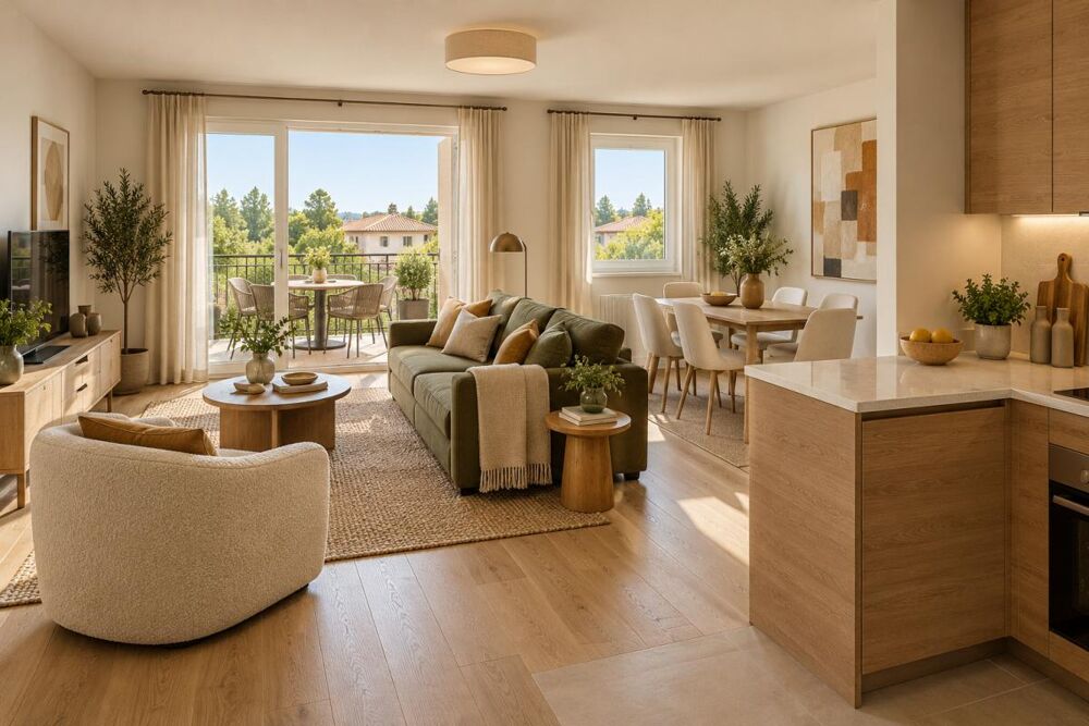 Vente Appartement **Dernier étage à Tresses : deux chambres et un balcon pour profiter** Tresses