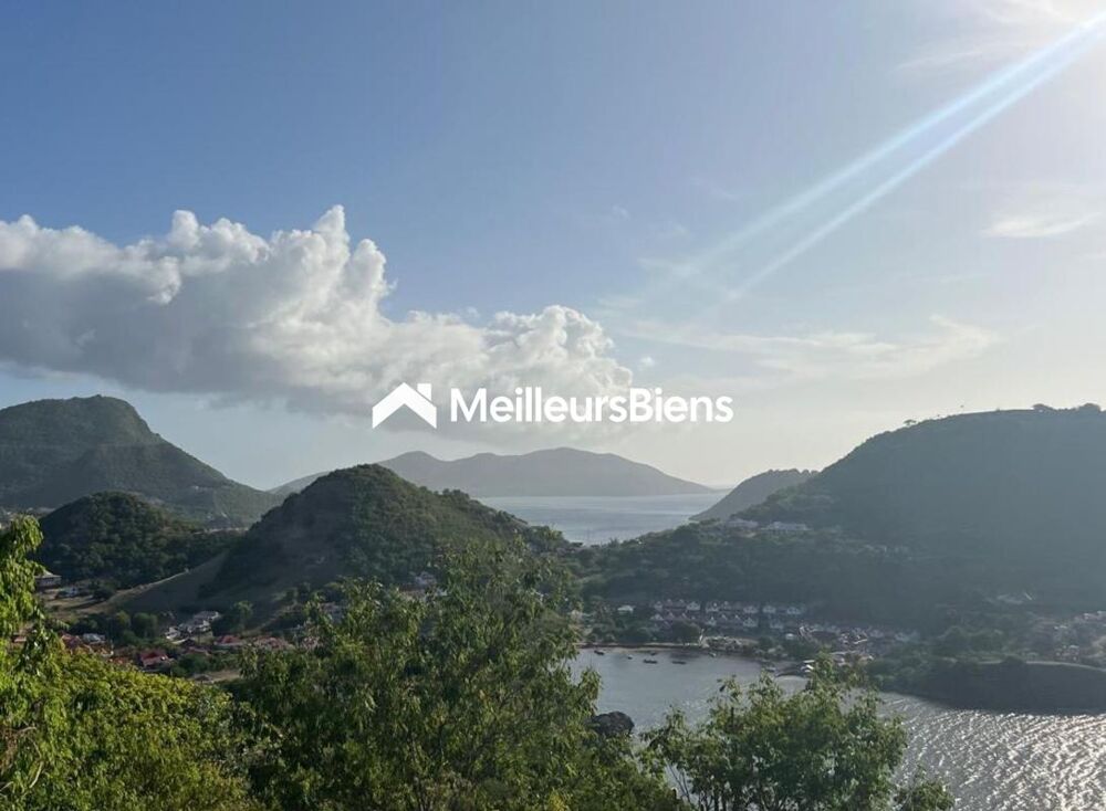 Vente Terrain A VENDRE 4 MAGNIFIQUES TERRAINS  VUE MER ET MONTAGNES A TERRE DE HAUT LES SAINTES Les saintes