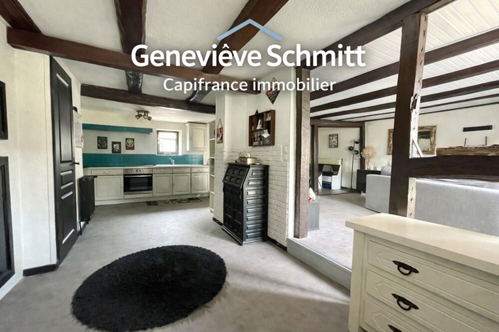 Maison de charme 122 m² avec terrasse, cour et cave  SUNDHOFFEN (68)