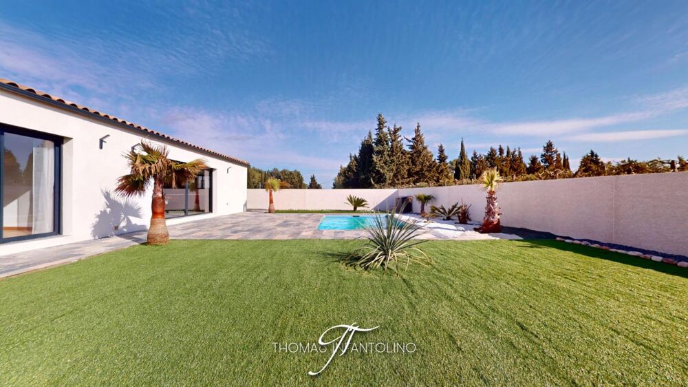 EN EXCLUSIVITE - PLAIN PIED - 4 CHAMBRES - PISCINE - GARAGE