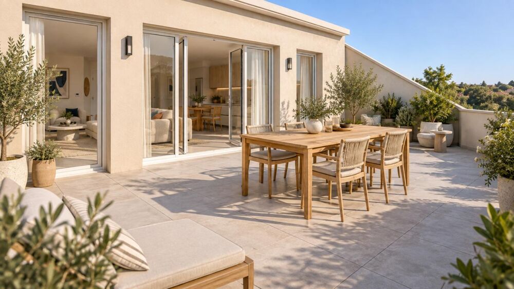 Vente Appartement CABRON BLANC : T3 AVEC GRANDE TERRASSE + PARKING Carbon blanc