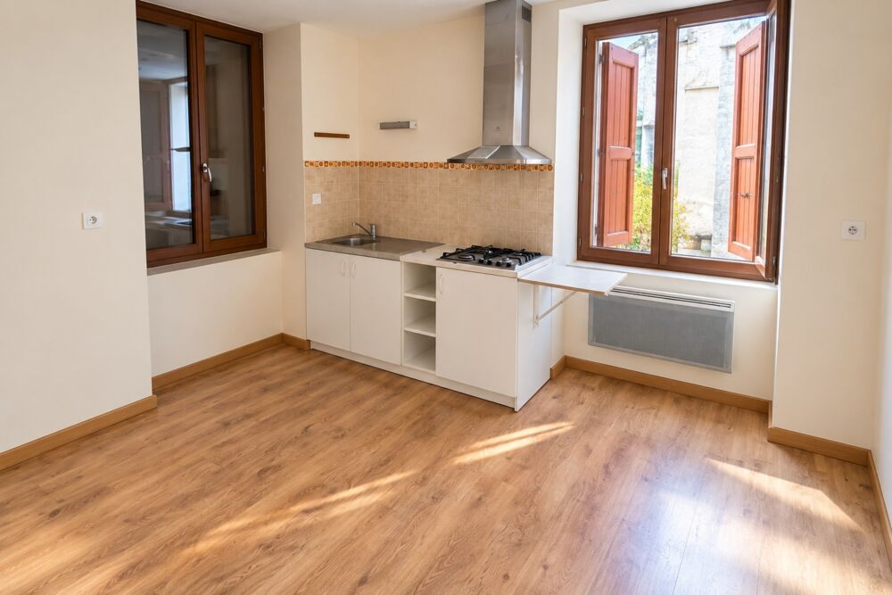 SAINT-ÉTIENNE-DE-SAINT-GEOIRS  MAISON EN PIERRE À RÉNOVER  96 M² HABITABLES + PLATEAU AMÉNAGEABLE  COUR  FORT POTENTIEL INVE