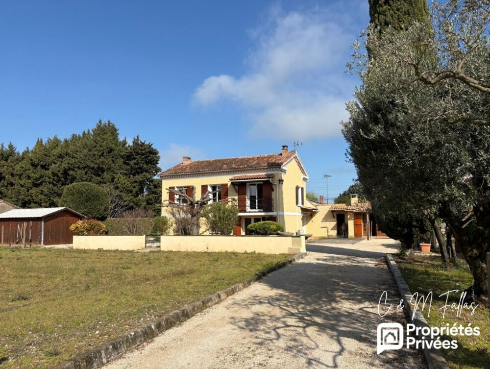 Maison avec terrain constructible- Quartier Partage des Eaux à l'Isle sur la Sorgue