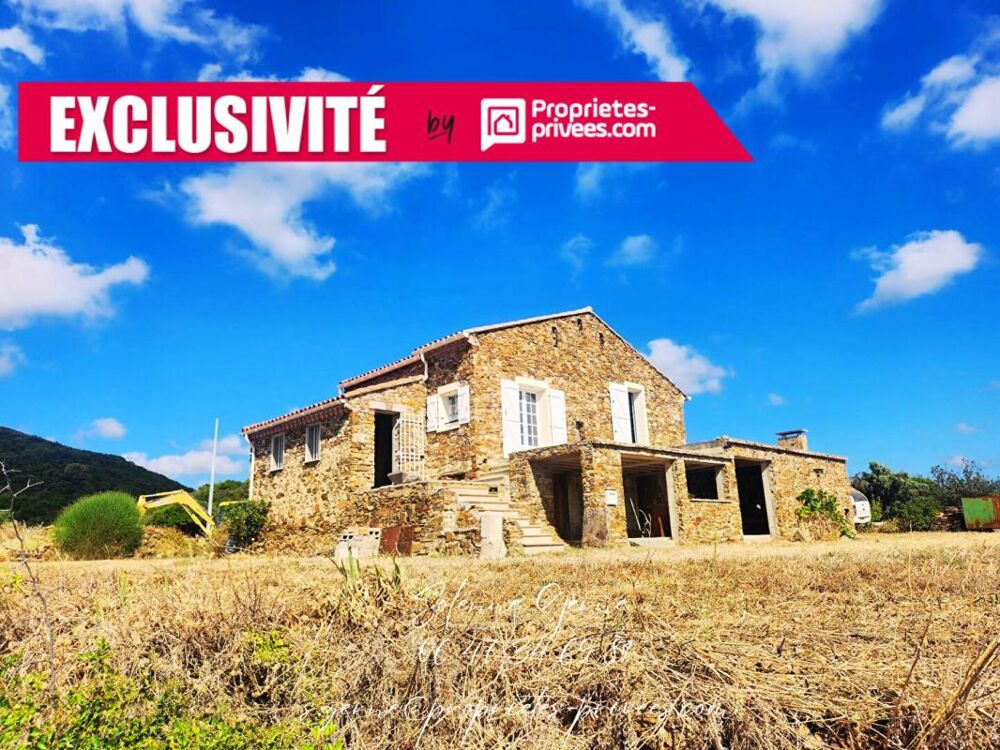 Vente Maison Maison  3 pi�ce(s) 108 m2 sur 10.7 HA Roquebrun