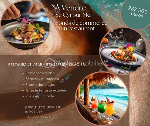 ? Opportunit&eacute; exceptionnelle en bord de mer � Saint-Cyr-sur-Mer 787500 83270 Saint cyr sur mer