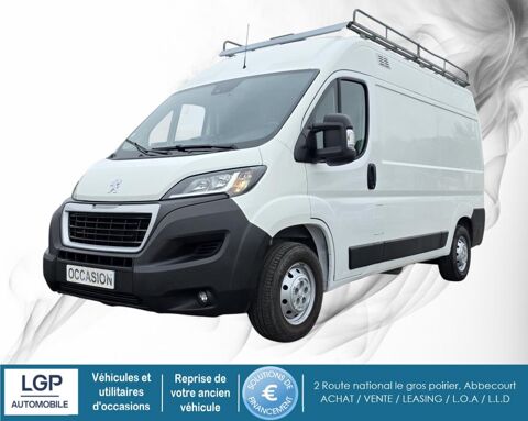 Peugeot Boxer 1&deg; main 2.2 B HDI 120cv L2H2 Pack Asphalt 3pl 2021 occasion Abbecourt 60430