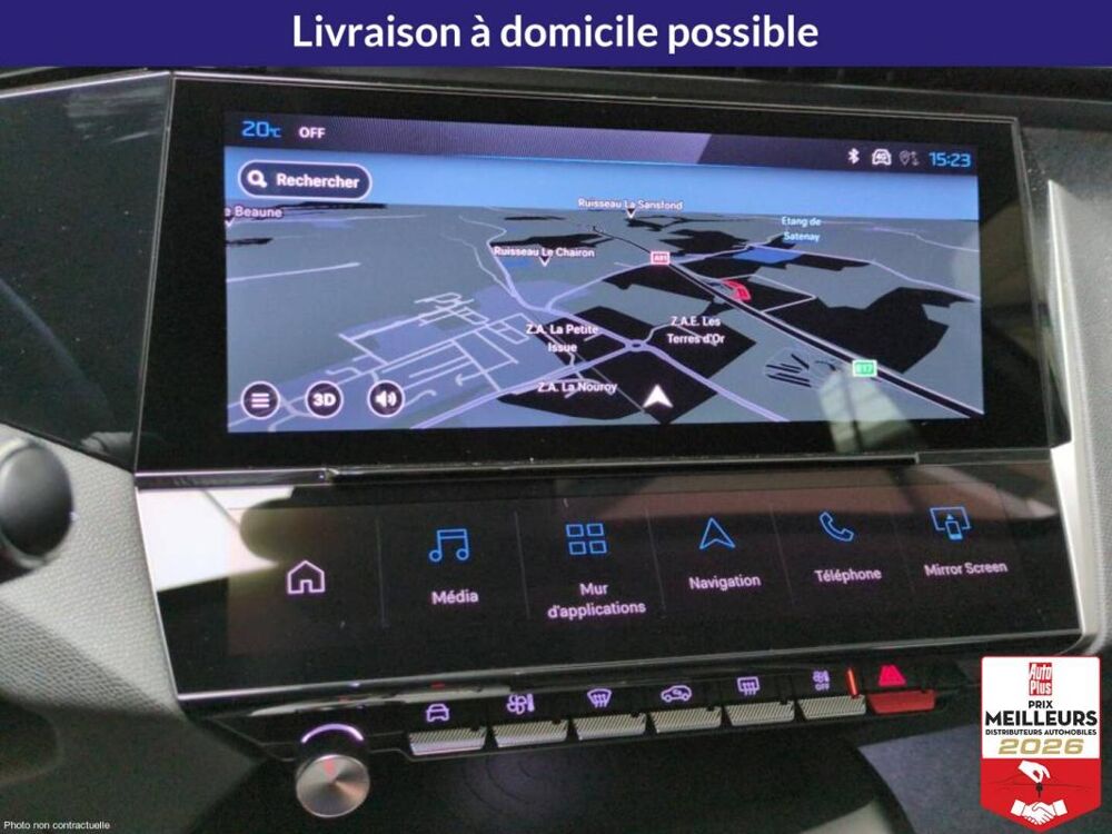 308 HYBRID 145 BVA E-DCS6 ALLURE + PACK VISION 360 2026 occasion 78200 Buchelay