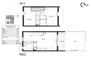  Maison � vendre 3 pi�ces 71 m�