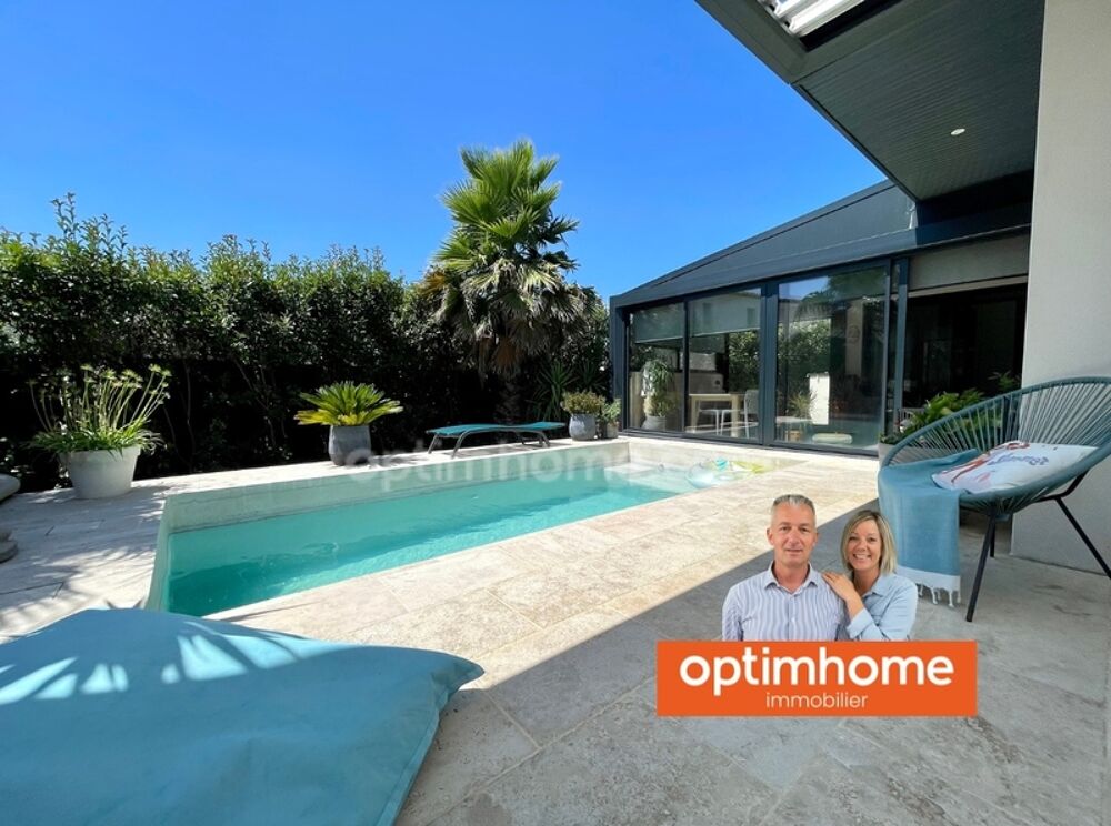 Villa contemporaine avec piscine chauffée  Élégance et confort à Vauvert