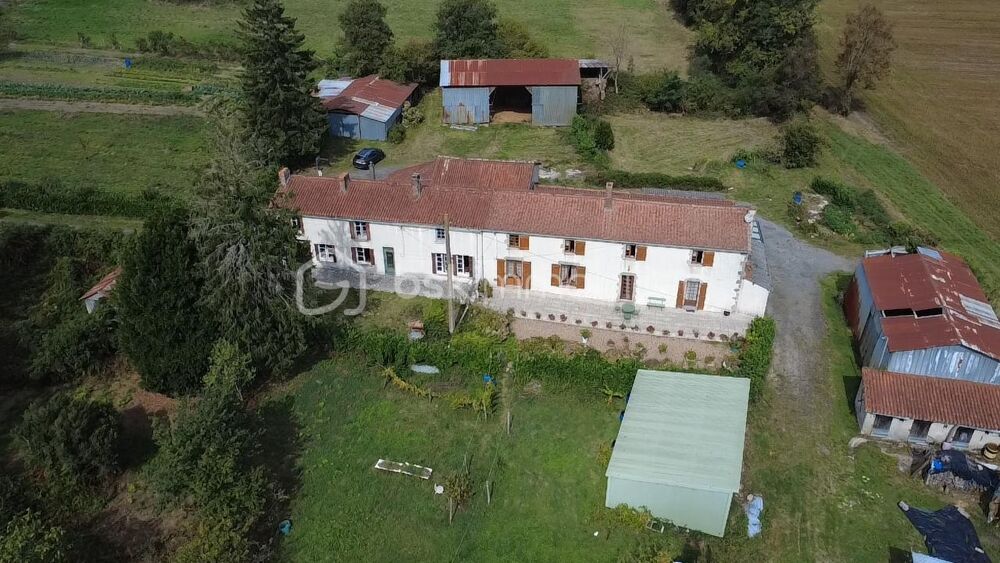 ? Ensemble immobilier avec 2 maisons,337 m2, dépendances et 4720 m² de terrain  Neuvy-Bouin
