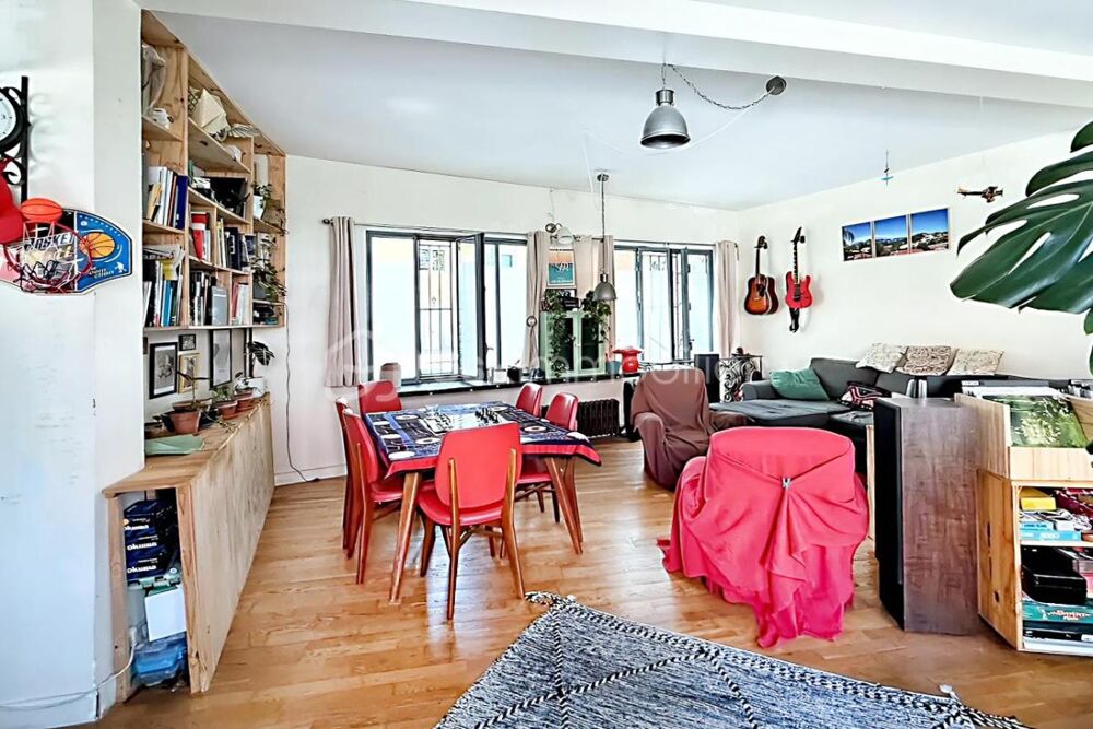 Vente Loft MOUZAÏA – LOFT DE CARACTÈRE – 82 m² CARREZ – VOLUMES RARES – SOUS-SOL AMÉNAGÉ DE 28 m² Paris 19
