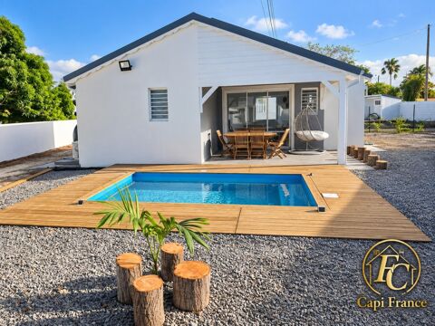   EXCLUSIVITÉ – ENSEMBLE IMMOBILIER DE 2 VILLAS T3 AVEC PISCINES PRIVATIVES – SAINT-FRANÇOIS Villa - 6 pièce(s) - 120 m²
