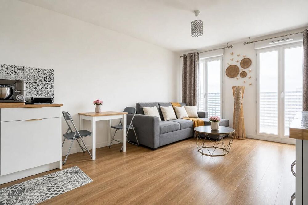 Appartement loué 2 pièces 41 m² au Blanc-Mesnil